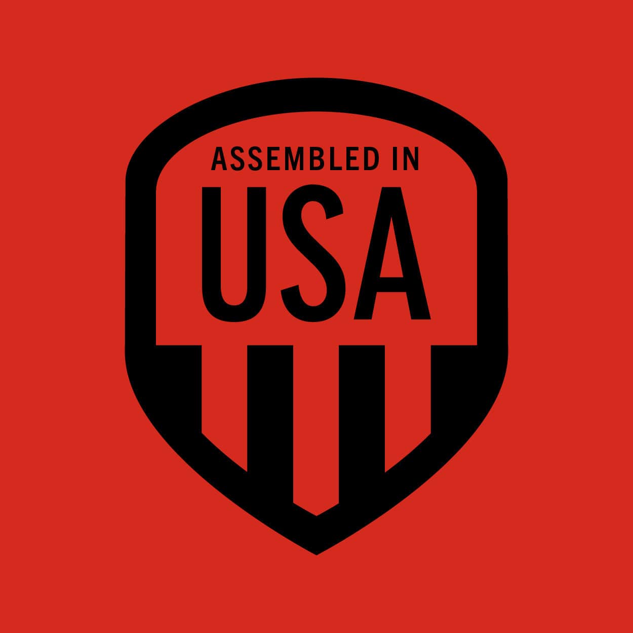 Allpax Assembled in the USA Badge