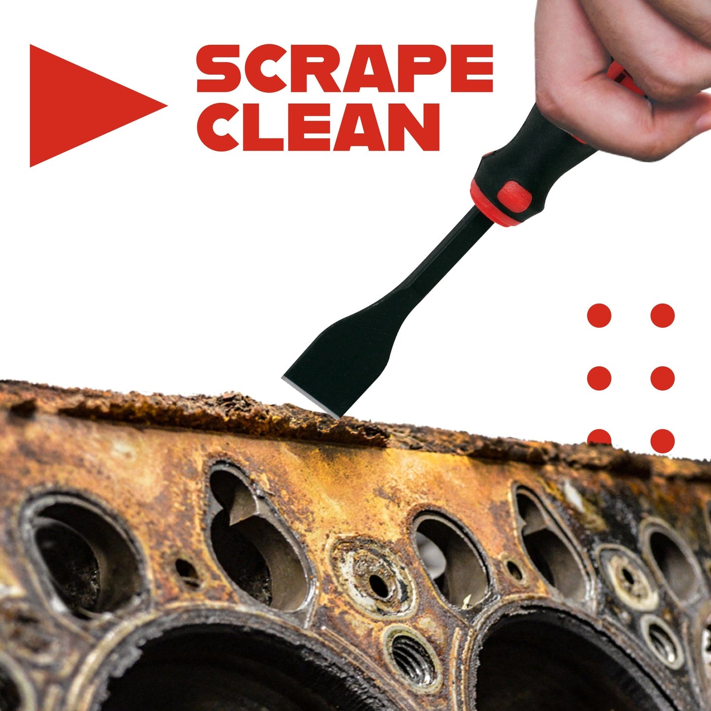 Gasket Scraper Set - 3 Piece Tools Allpax