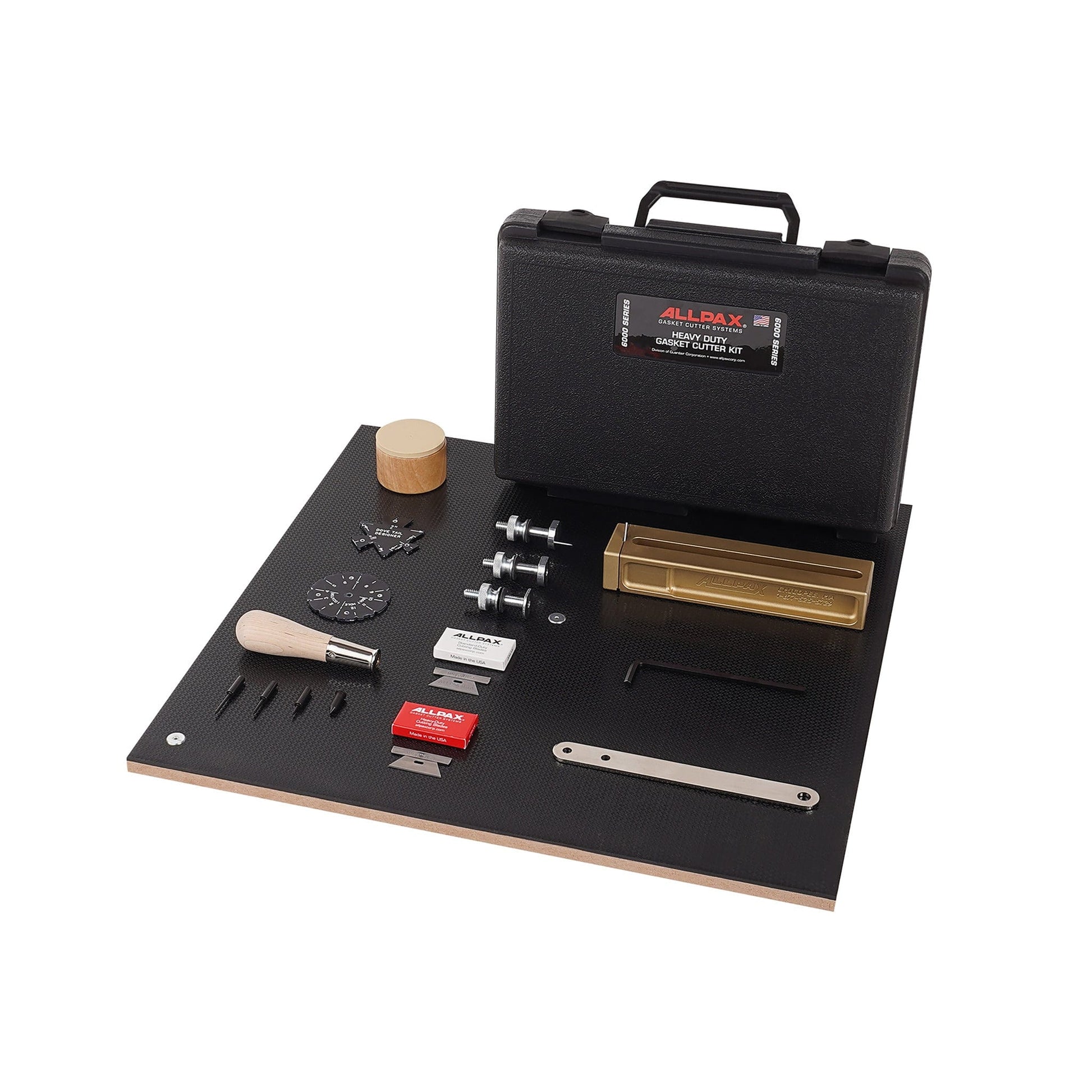Heavy-Duty Standard Gasket Cutter Kit w/ Board - 0 to 25" (OD) (AX6020)