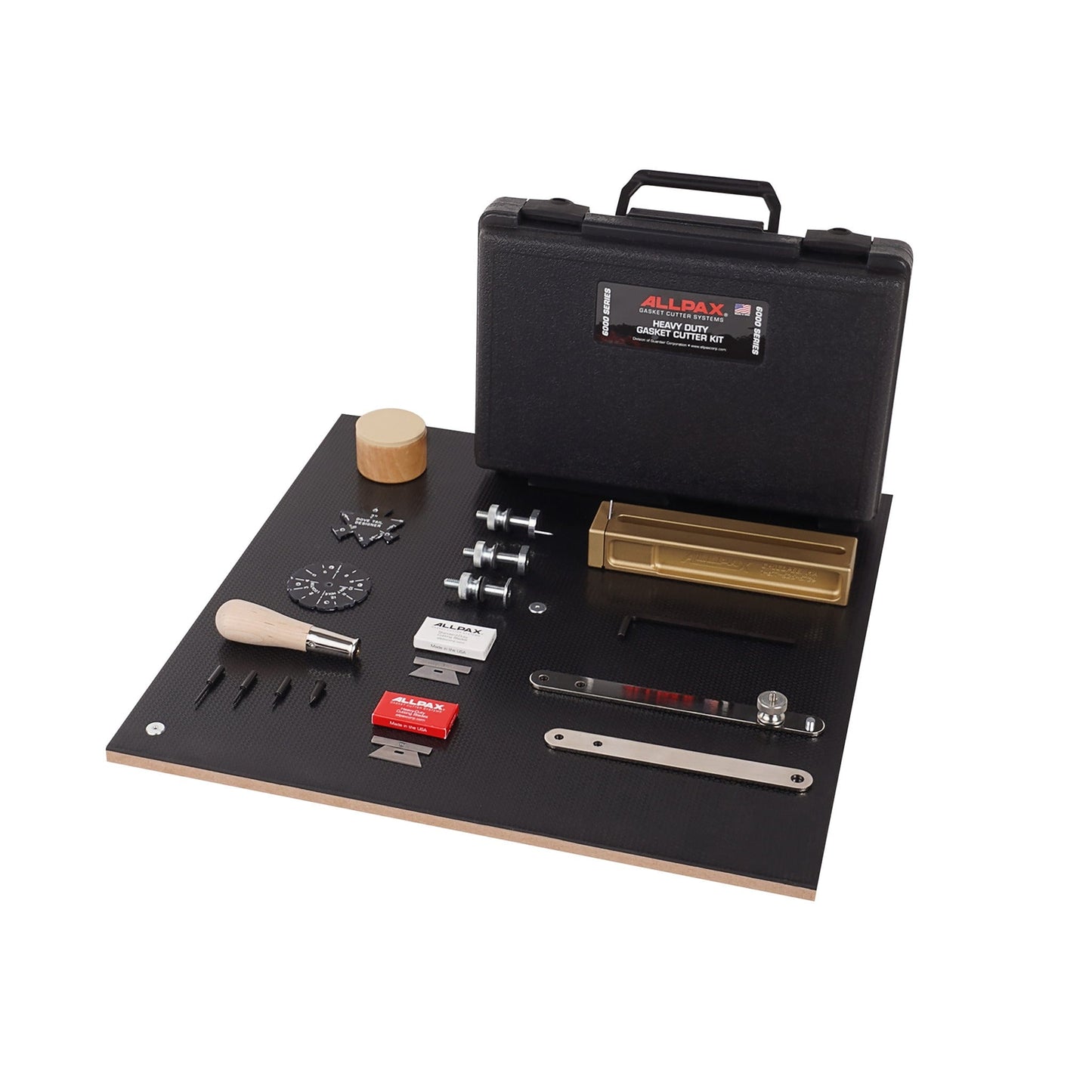 Heavy-Duty Standard Gasket Cutter Kit w/ Board - 0 to 37" (OD) (AX6030)