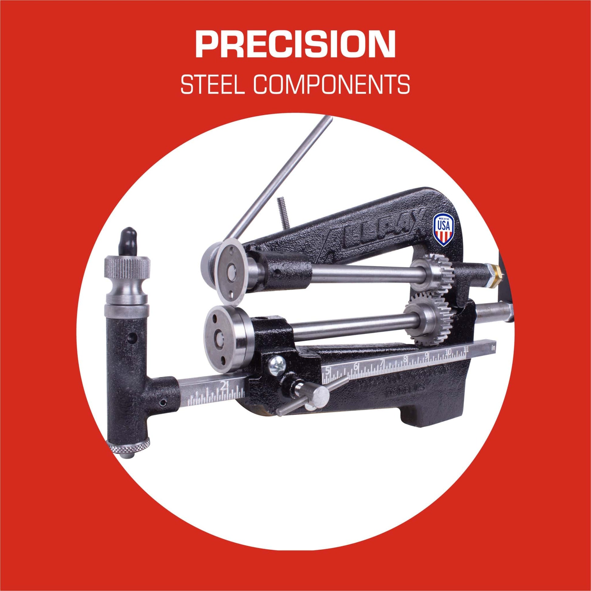 M3 Rotary-Style Gasket Cutter Precision Steel Components