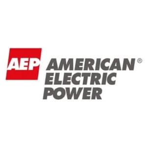 American Electric Power logo on a white background