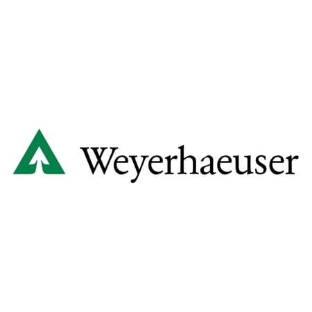 Weyerhaeuser logo on a white background