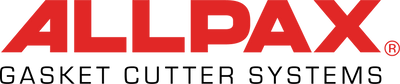 ALLPAX logo in bold red letters on a transparent background