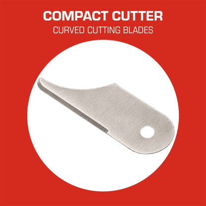 Compact Cutter Cutting Blades - Curved