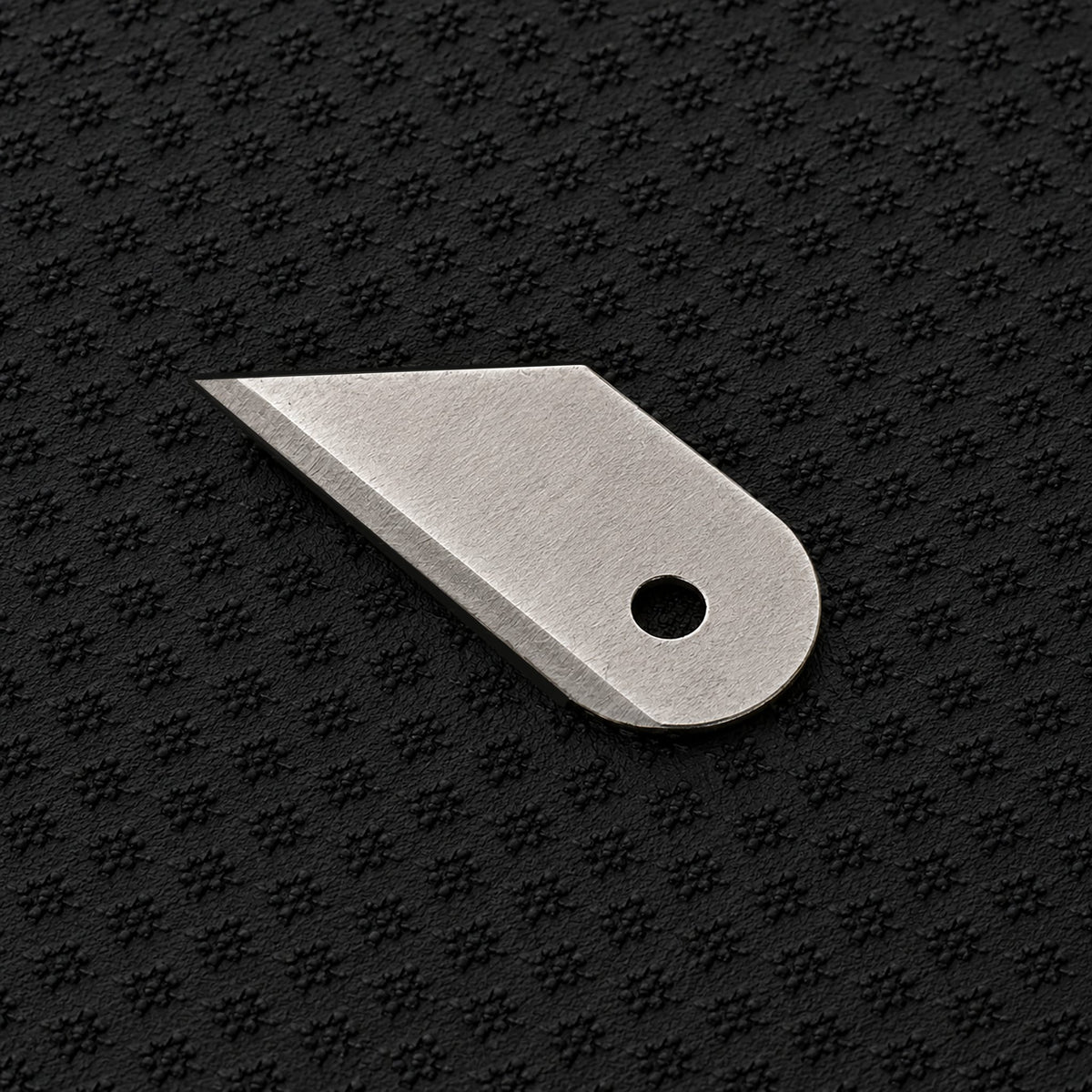 Compact Cutter Cutting Blade on Cutting Board - Pointed