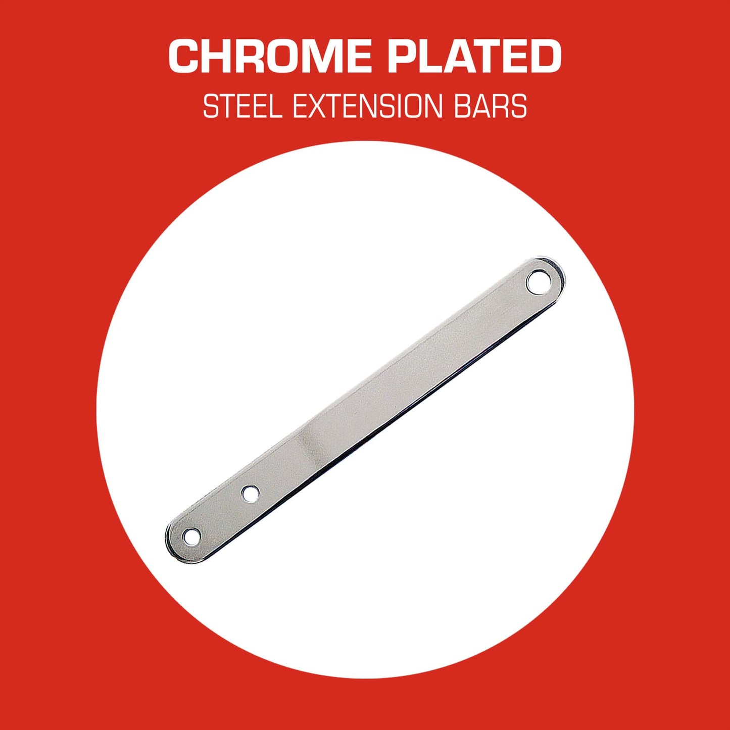 Heavy-Duty Gasket Cutter Kit Chrome Plated Steel Extension Bars