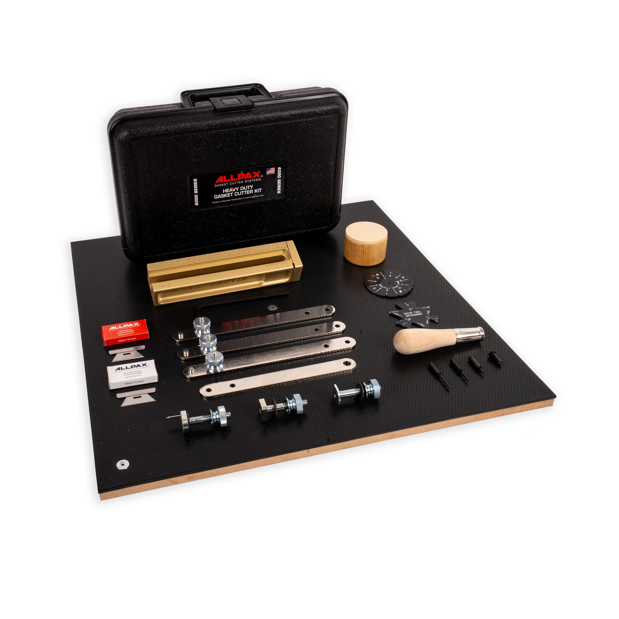 Heavy-Duty Standard Gasket Cutter Kit w/ Board - 0 to 61" (OD) (AX6050)