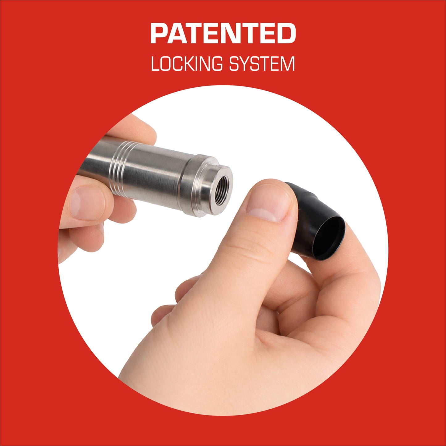 Hollow Punch Kit - Patented Locking System