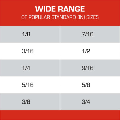 Hollow Punch Kit - Wide Range of Popular Sizes