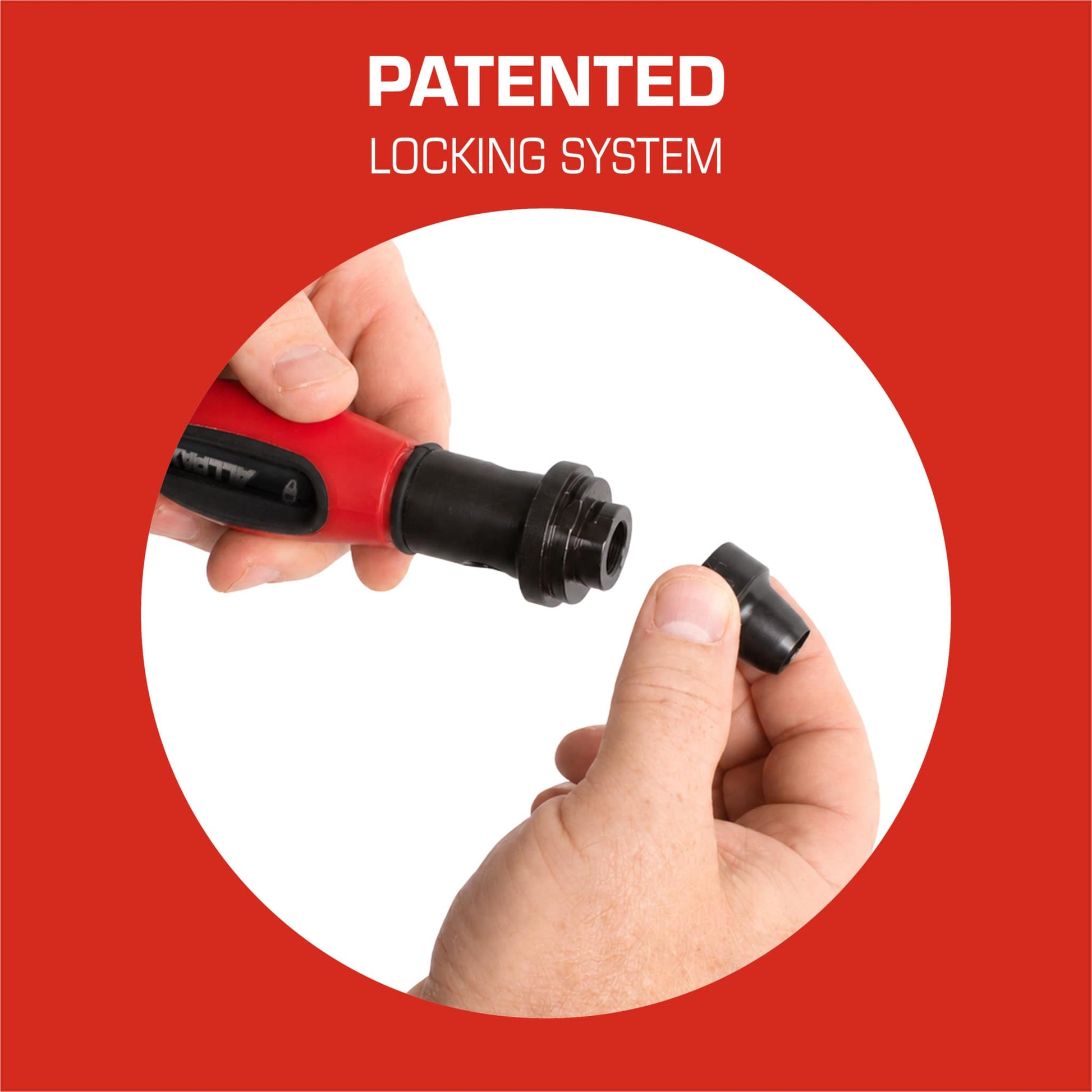 Hollow Punch Kit - Patented Locking System