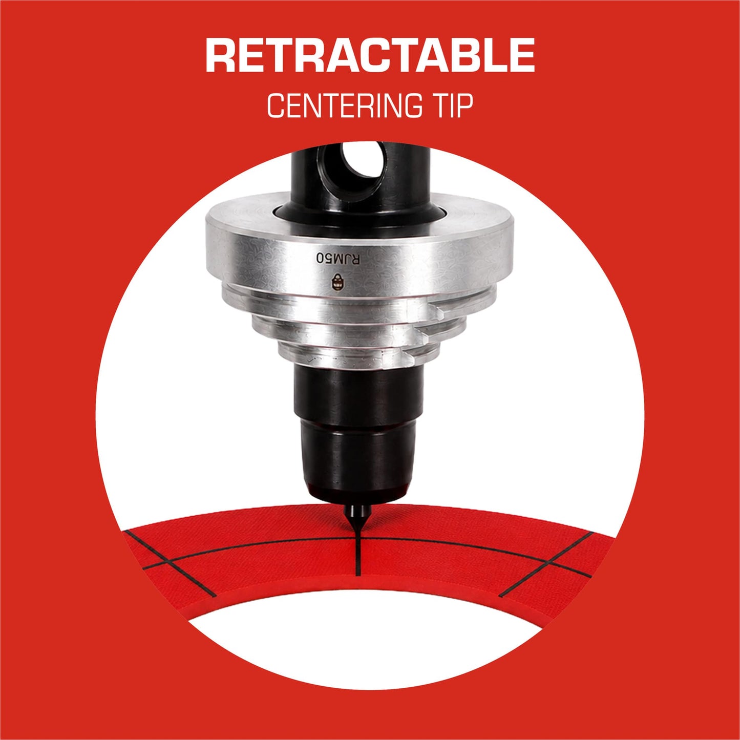 Hollow Punch Kit - Retractable Centering Tip