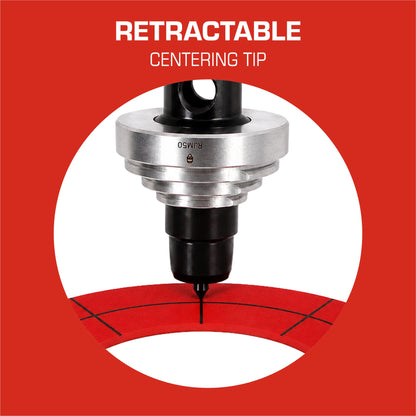 Hollow Punch Kit - Retractable Centering Tip