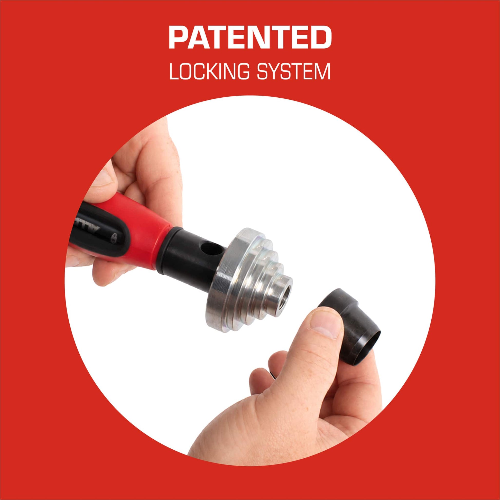 Hollow Punch Kit - Patented Locking System