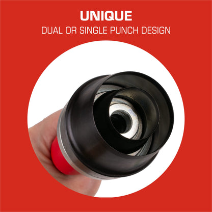 Hollow Punch Kit - Unique Design - Dual or Single Punch Design
