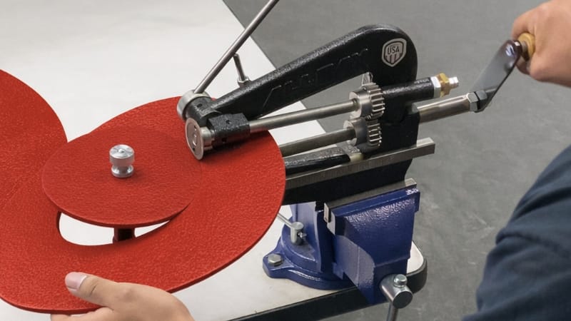 Rotary-Style Cutter in Use