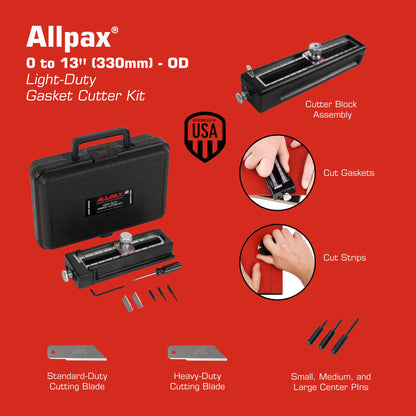 Light-Duty Gasket Cutter Kit - Features & Specs
