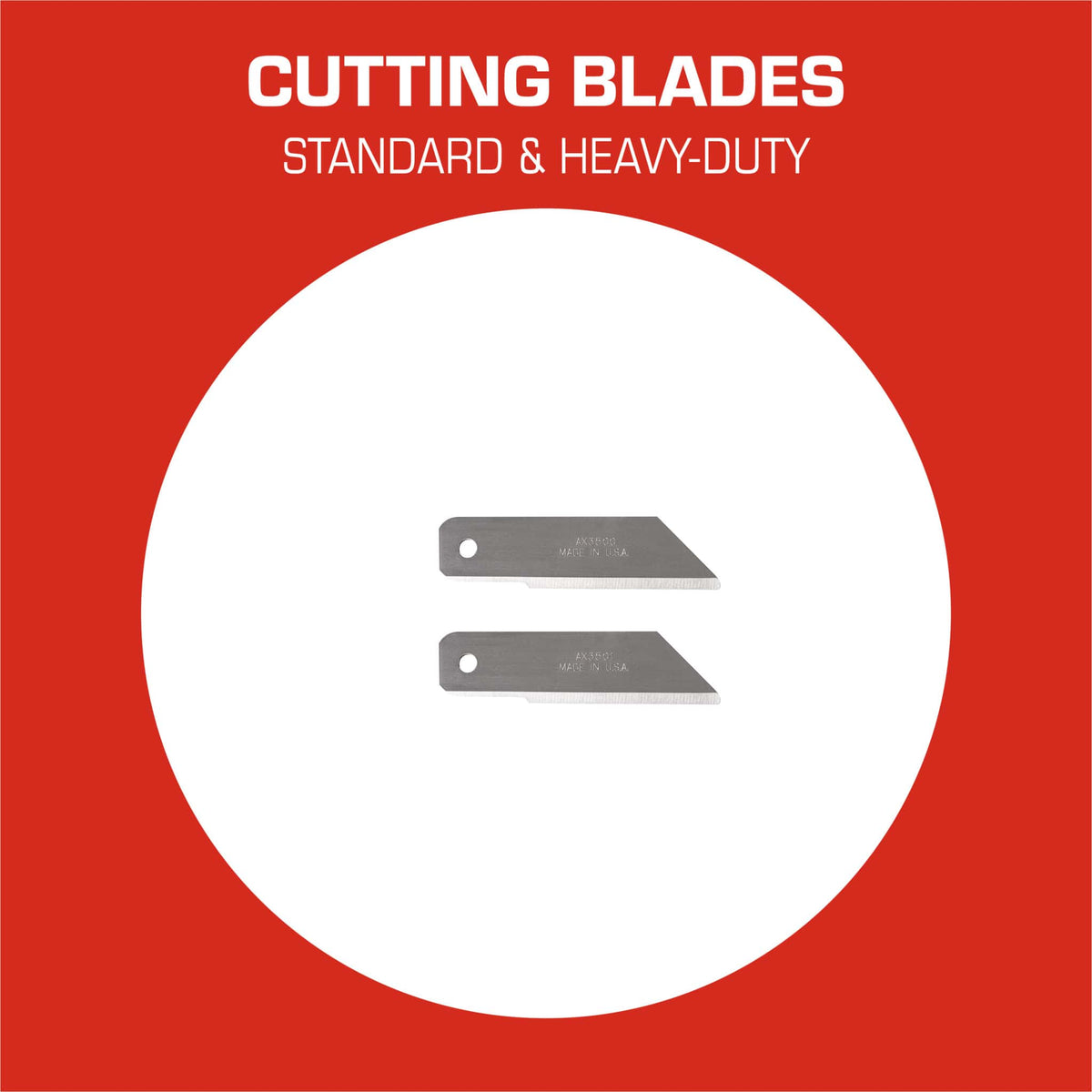Light-Duty Gasket Cutter Kit  Cutting Blades - Standard & Heavy-Duty
