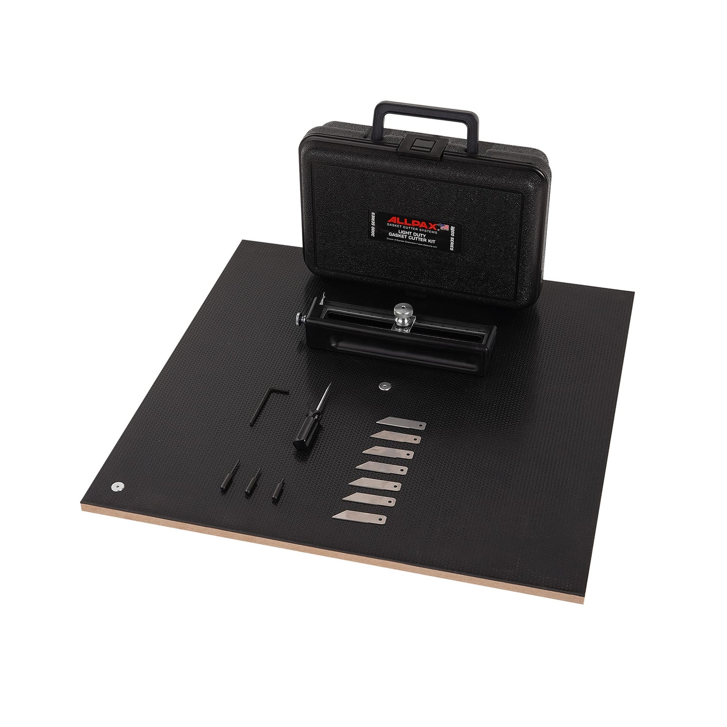 Light-Duty Standard Gasket Cutter Kit w/ Board - 0 to 13" (OD) (AX3010)