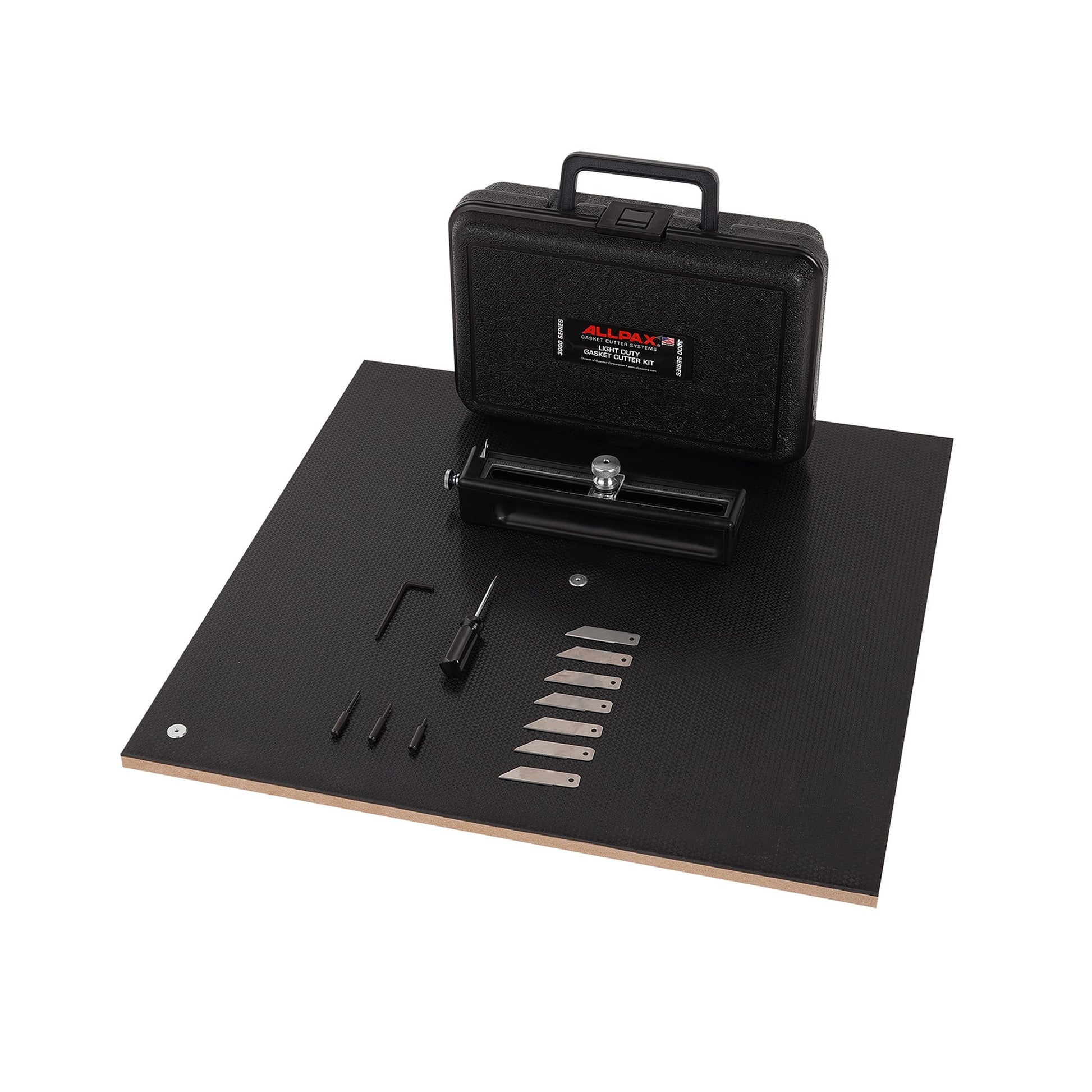 Light-Duty Standard Gasket Cutter Kit w/ Board - 0 to 13" (OD) (AX3010)