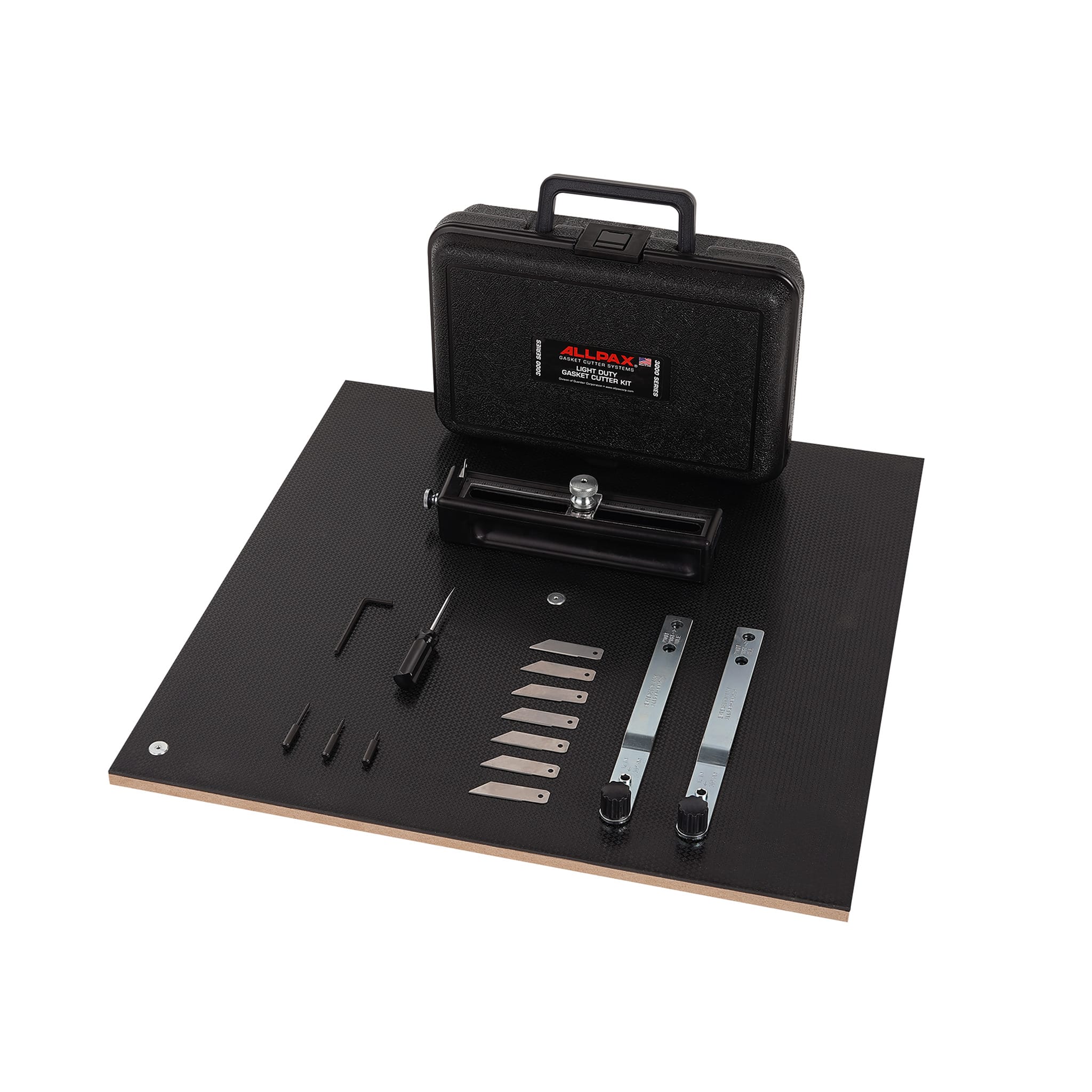 Light-Duty Standard Gasket Cutter Kit w/ Board - 0 to 37" (OD) (AX3030)