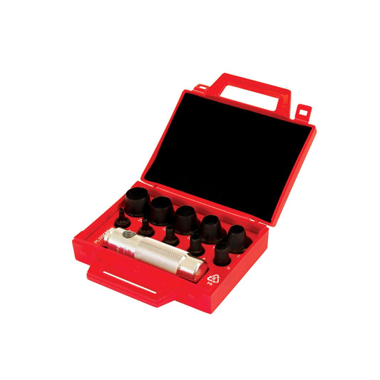 Metric Hollow Punch Kit - 11 Piece Tools Allpax