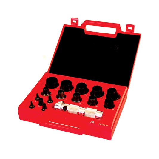 Metric Hollow Punch Kit - 16 Piece Tools Allpax