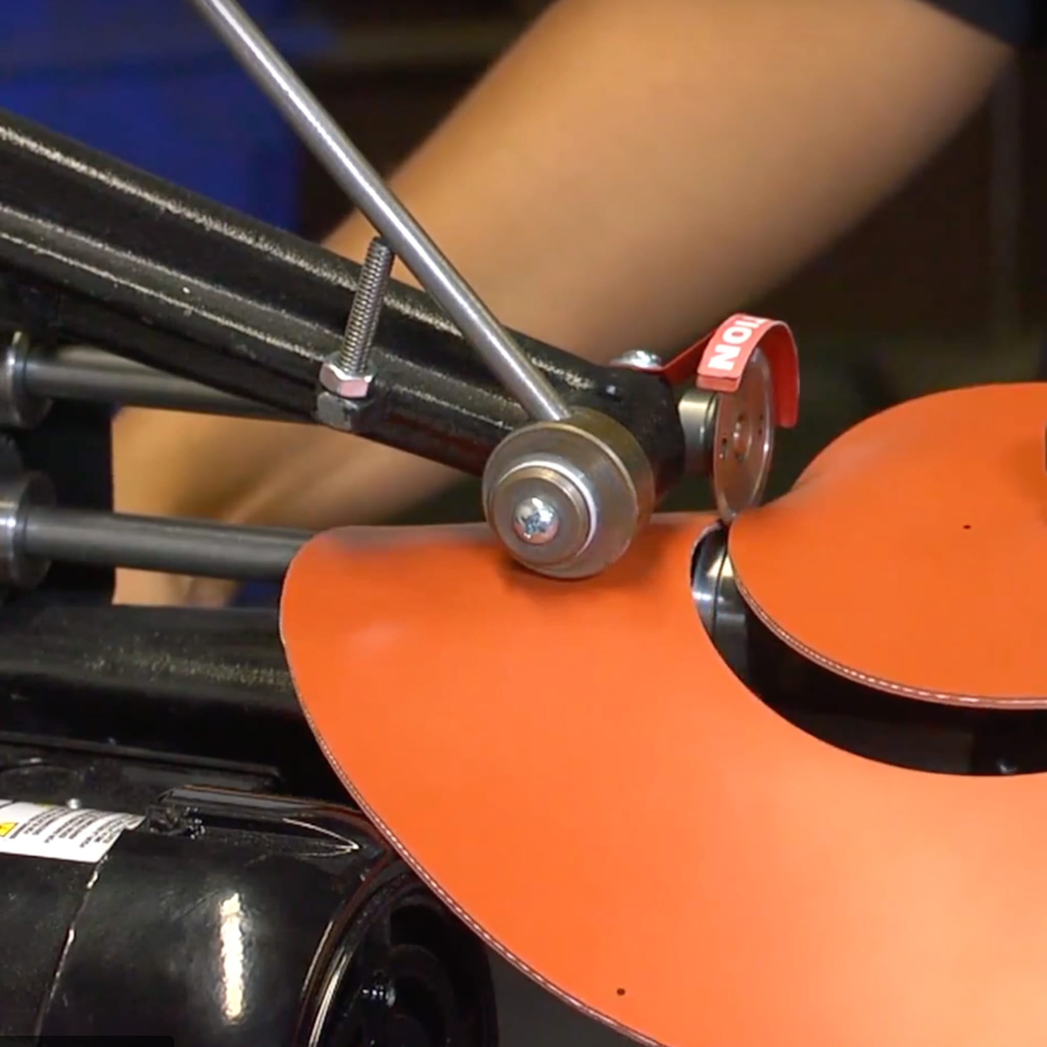 Allpax Rotary-Style Cutter in use