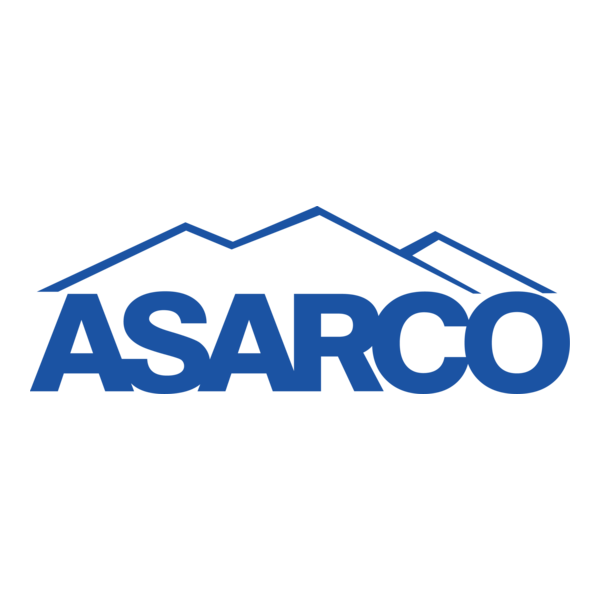 ASARCO logo in blue on a white background