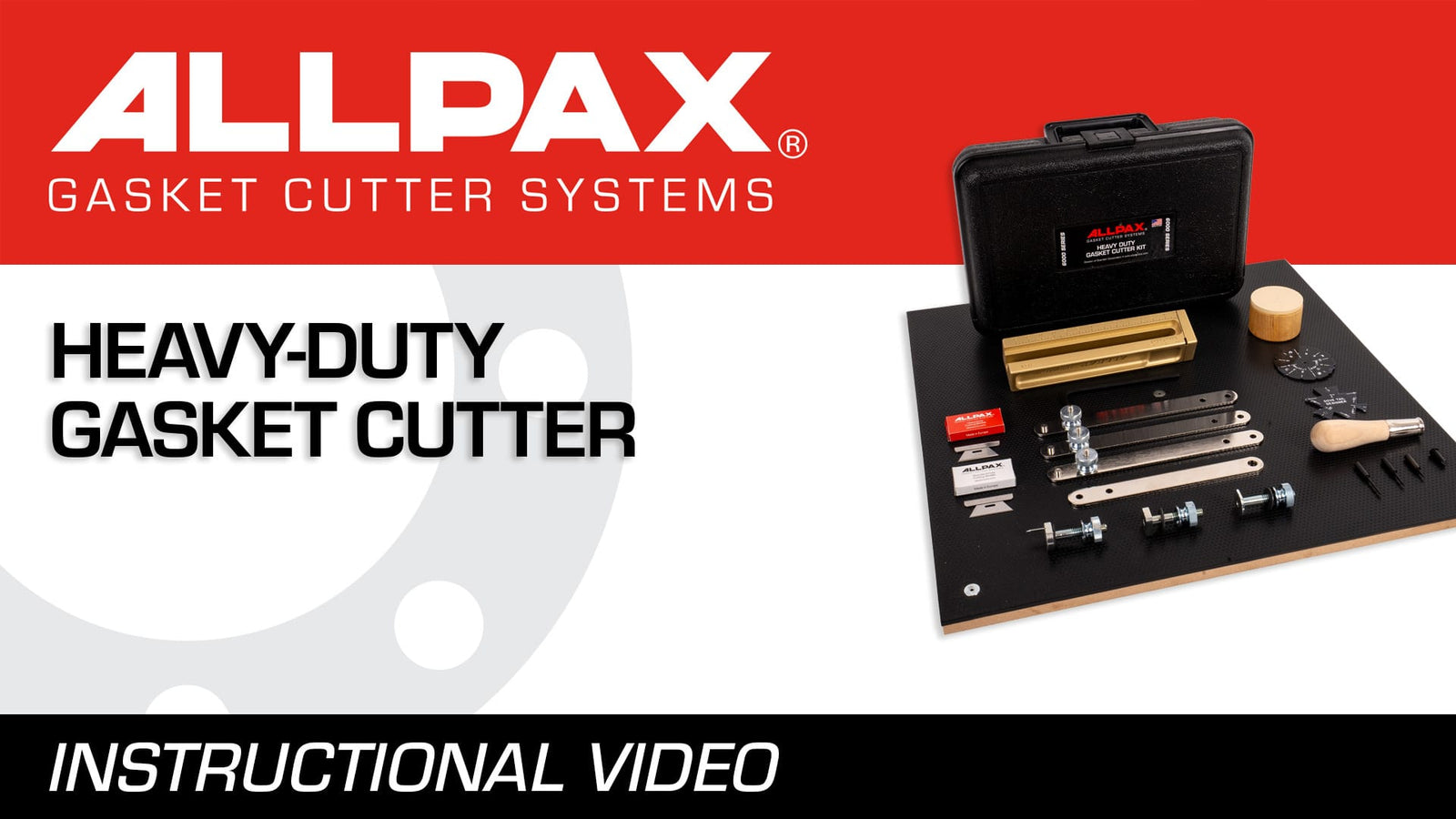 Heavy-Duty Gasket Cutter Instructional Video Thumbnail