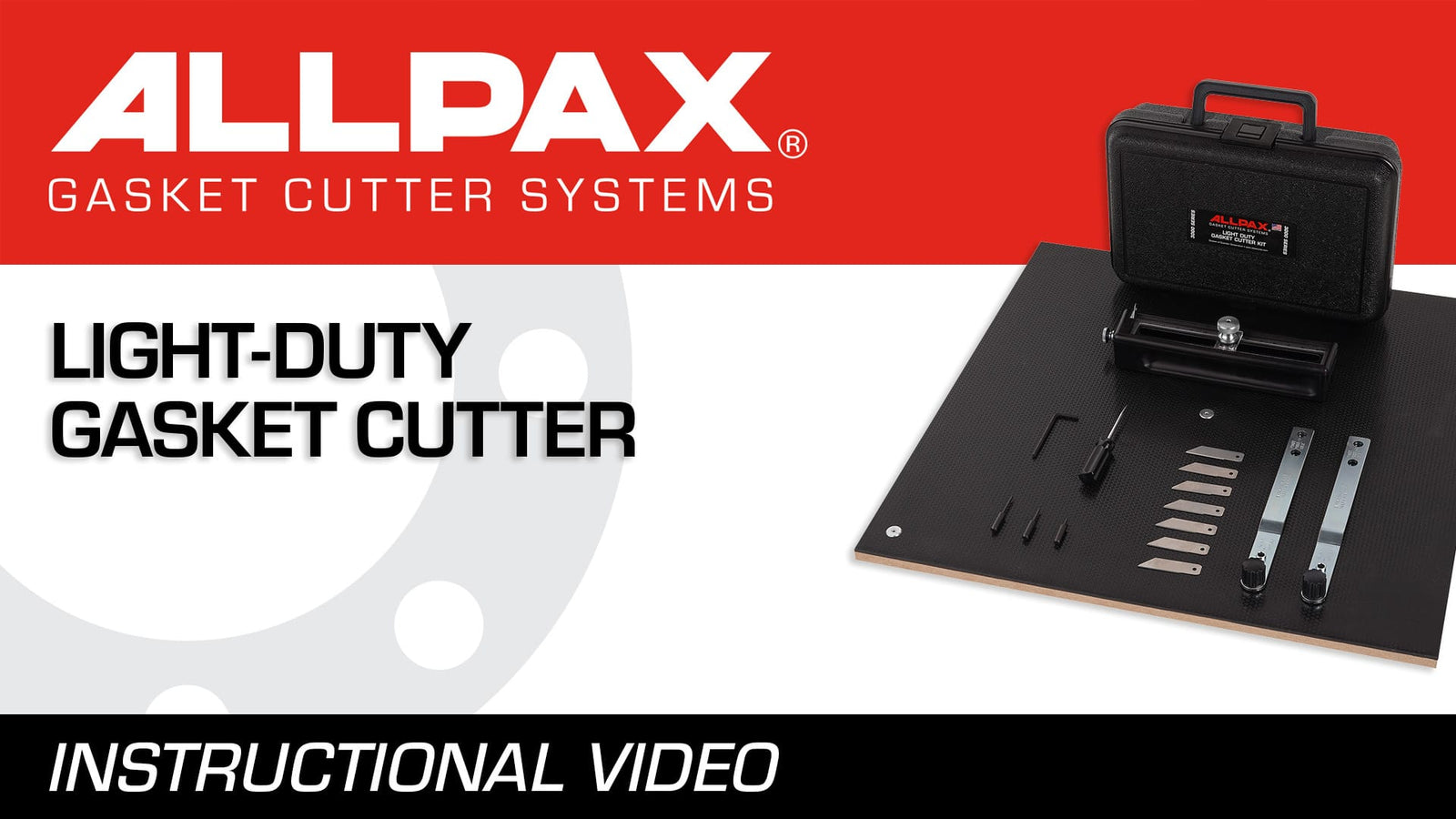 Light-Duty Gasket Cutter Instructional Video Thumbnail